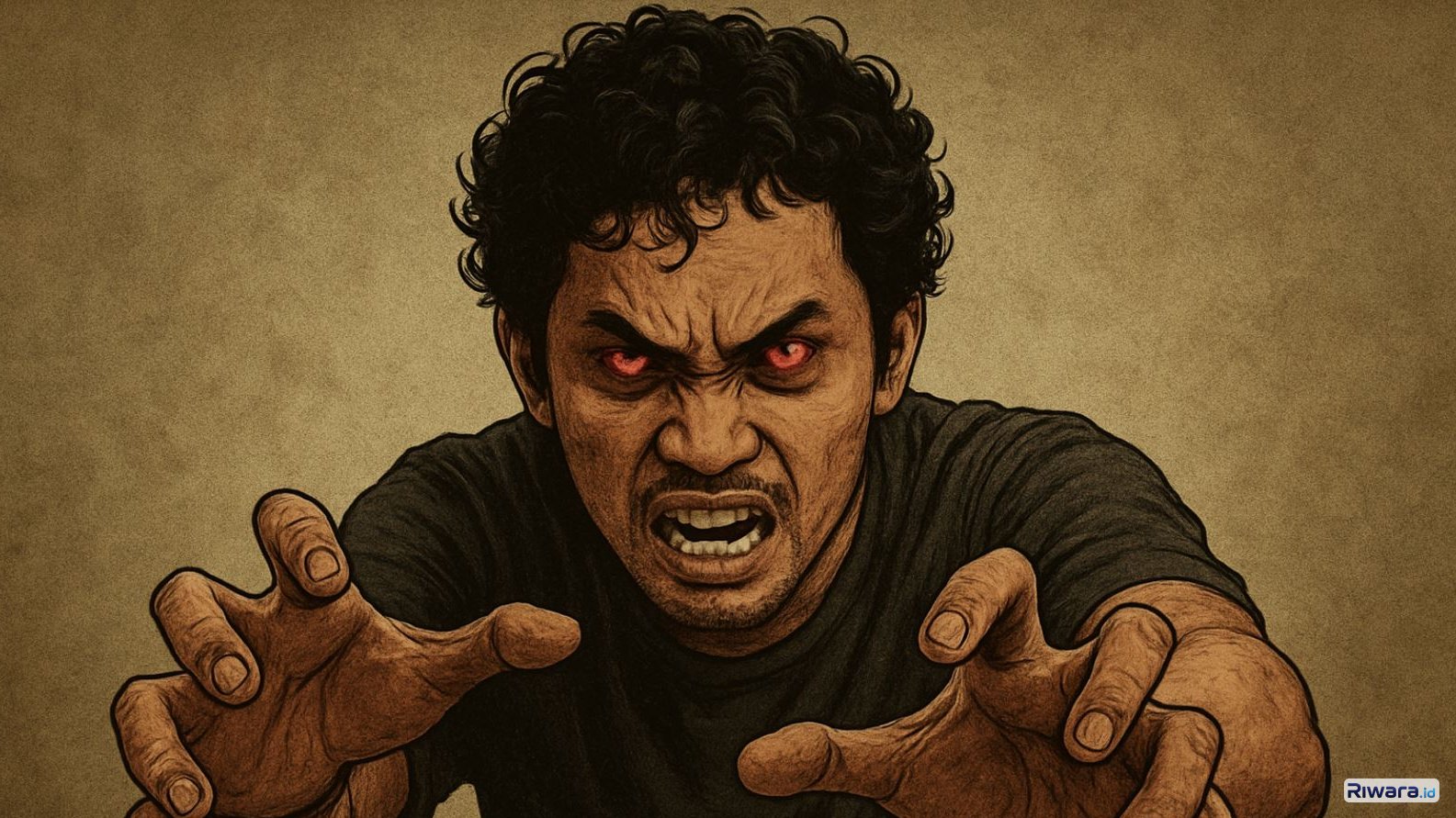 Ilustrasi kekerasan pada anak dibuat dengan bantuan ChatGPT AI